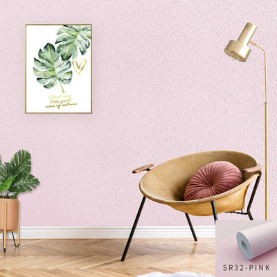 Macaron kết cấu 3d PE Foam Wall Sticker Nhựa nhôm ở phía dưới cho phòng ngủ