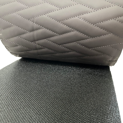 Da PVC thêu chần bông với mặt sau xốp Xpe để làm ghế sofa