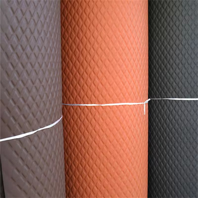 Phong thêu Quilted PVC da nhân tạo tổng hợp với bọt biển cho nắp ghế ô tô
