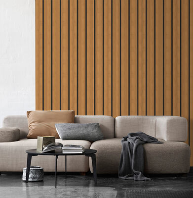 Tấm lưới tản nhiệt hạt gỗ linh hoạt tự dính cho trang trí những nơi công cộng nhỏ