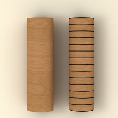 Tấm lưới tản nhiệt hạt gỗ linh hoạt tự dính cho trang trí những nơi công cộng nhỏ