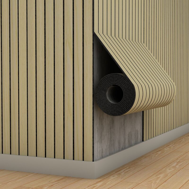 Tấm nhựa PVC chống cháy Bảo vệ tấm tường bằng gỗ linh hoạt Hình nền cho trang trí nội thất