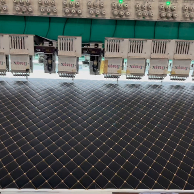 Cuộn xốp da PVC thêu cổ điển cho bọc ghế ô tô